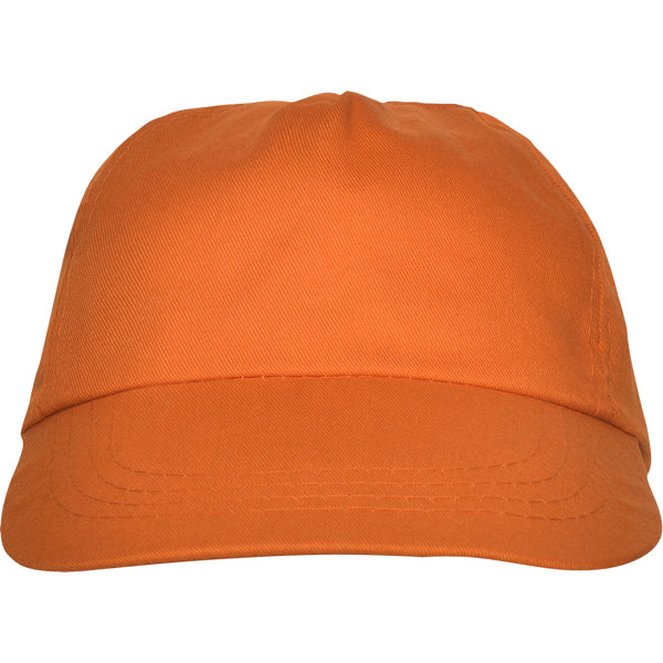 Stamina BASICA Polyester / cotton cap in orange - promotional merchandise printed with your company logo