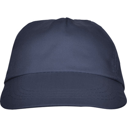 Stamina BASICA Polyester / cotton cap in navy blue - promotional merchandise printed with your company logo