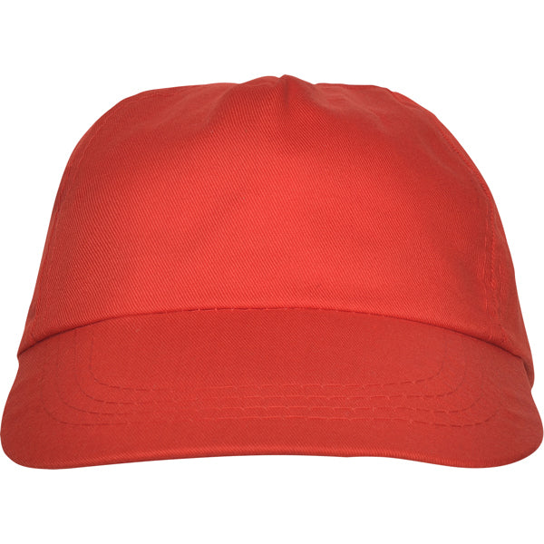Stamina BASICA Polyester / cotton cap in red - promotional merchandise printed with your company logo