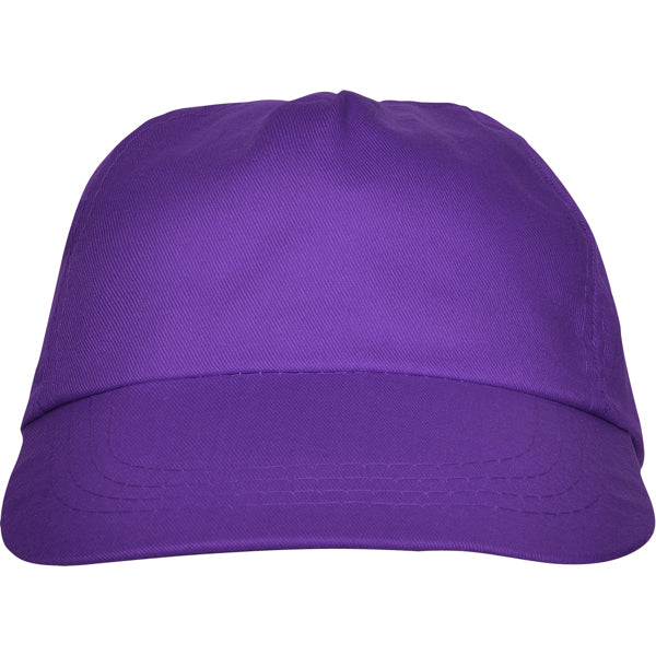 Stamina BASICA Polyester / cotton cap in mauve - promotional merchandise printed with your company logo