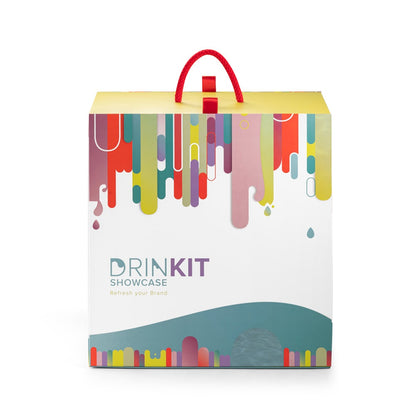 DRINKIT SHOWCASE promotional bottle in assorted (detail view) with custom logo branding