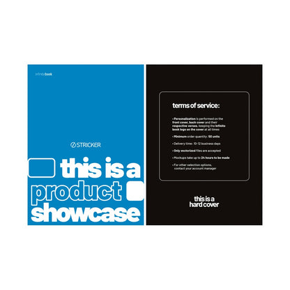 INFINITEBOOK SHOWCASE promotional notebook in assorted with custom logo branding