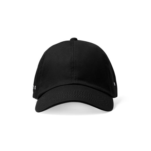 Stamina TERRA Cotton cap in black - promotional merchandise printed with your company logo