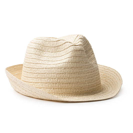 Stamina LEVY Quality synthetic fibre hat in beige - promotional merchandise printed with your company logo