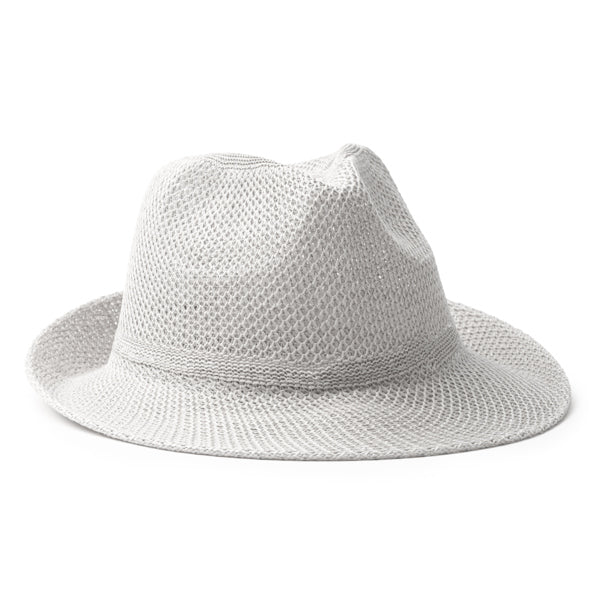 Stamina BELOC Polyester hat in white - promotional merchandise printed with your company logo