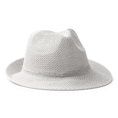 Stamina BELOC Polyester hat in white - promotional merchandise printed with your company logo