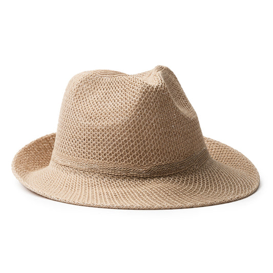 Stamina BELOC Polyester hat in sand - promotional merchandise printed with your company logo
