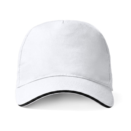 Stamina ERIS Cotton cap in white - promotional merchandise printed with your company logo