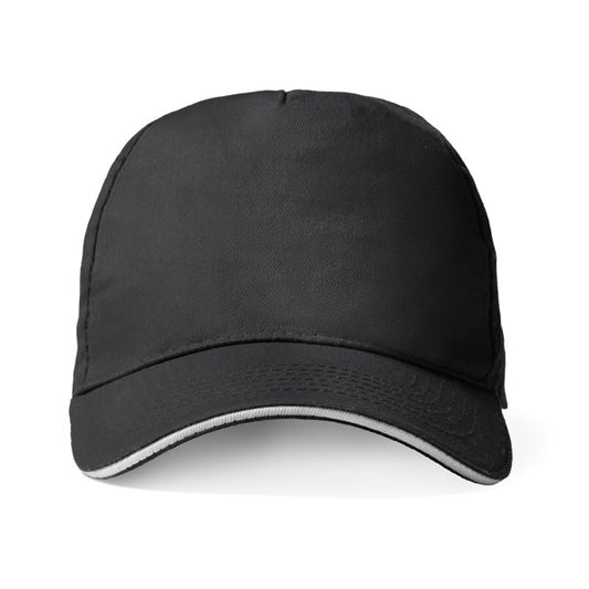 Stamina ERIS Cotton cap in black - promotional merchandise printed with your company logo