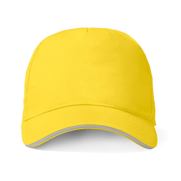Stamina ERIS Cotton cap in yellow - promotional merchandise printed with your company logo