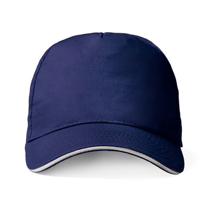 Stamina ERIS Cotton cap in navy blue - promotional merchandise printed with your company logo