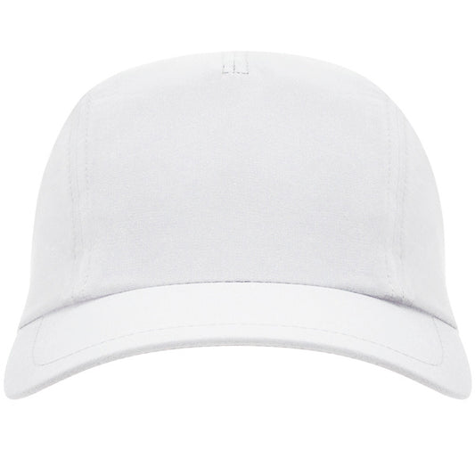 Stamina MERCURY Polyester / elastane cap in white - promotional merchandise printed with your company logo
