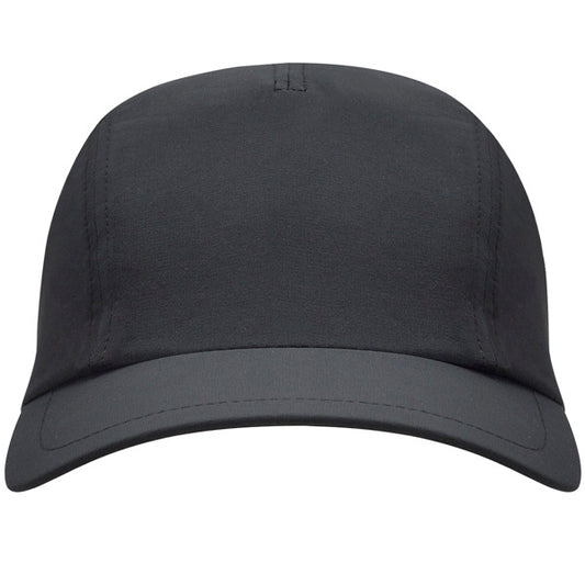 Stamina MERCURY Polyester / elastane cap in black - promotional merchandise printed with your company logo