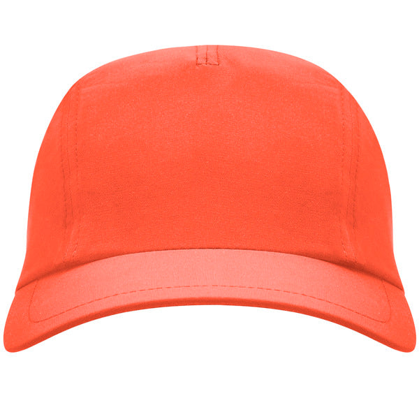 Stamina MERCURY Polyester / elastane cap in fluor coral - promotional merchandise printed with your company logo