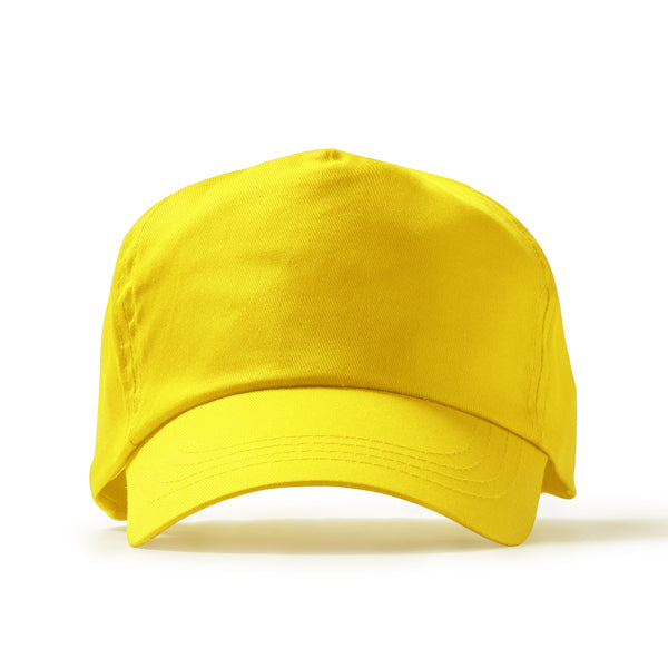 Stamina FREYA Cotton cap in yellow - promotional merchandise printed with your company logo