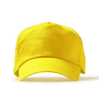 Stamina FREYA Cotton cap in yellow - promotional merchandise printed with your company logo