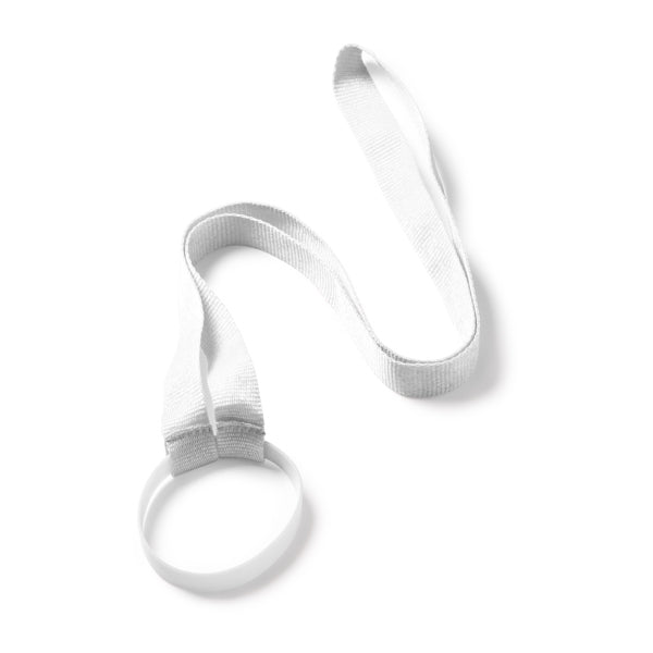Stamina ALDAZ Cup lanyard holder in white - promotional merchandise printed with your company logo