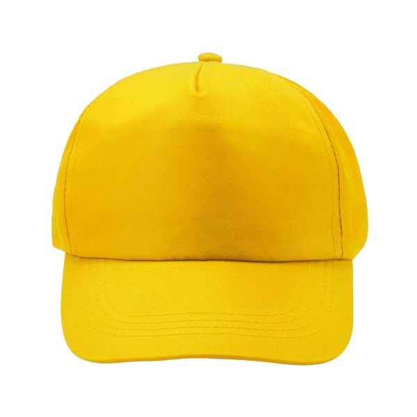 Stamina CALISTO Made from recycled pet cap in yellow - promotional merchandise printed with your company logo
