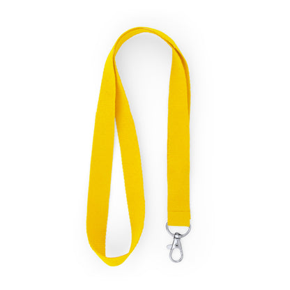 Stamina HOST Polyester lanyard in yellow - promotional merchandise printed with your company logo