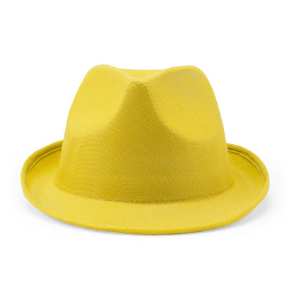 Stamina DUSK Polyester cap in yellow - promotional merchandise printed with your company logo