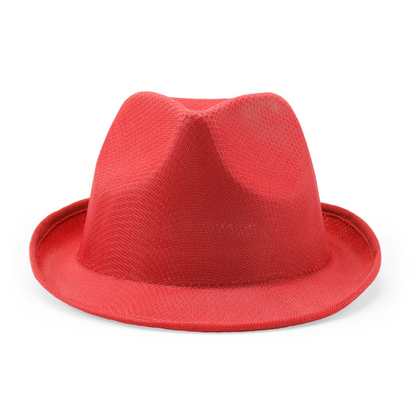 Stamina DUSK Polyester cap in red - promotional merchandise printed with your company logo