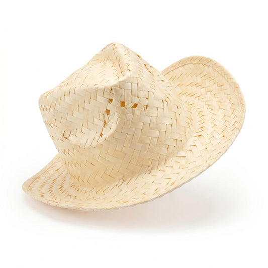 Stamina HALLEY Natural straw cap in beige - promotional merchandise printed with your company logo