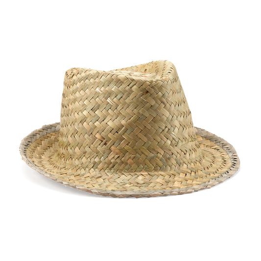 Stamina GALAXY Natural straw cap in khaki green - promotional merchandise printed with your company logo