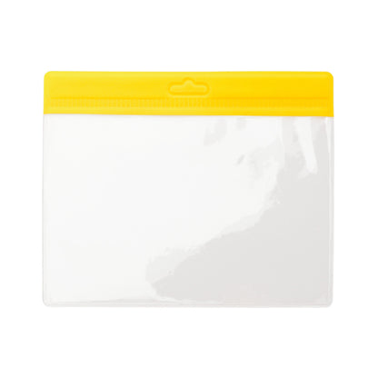 Stamina BASH PVC lanyard in yellow - promotional merchandise printed with your company logo