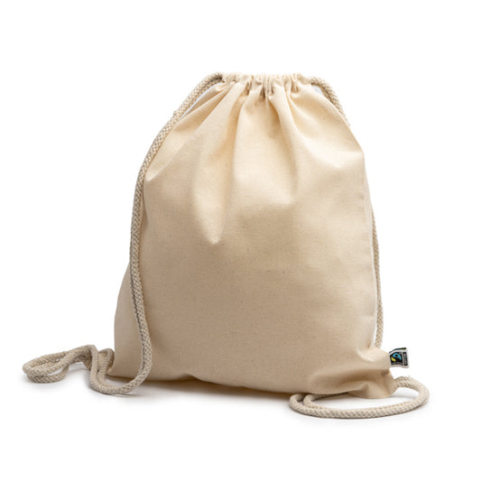 BARONE - Drawstring bag in 100% Fairtrade cotton  (180 gsm), with…