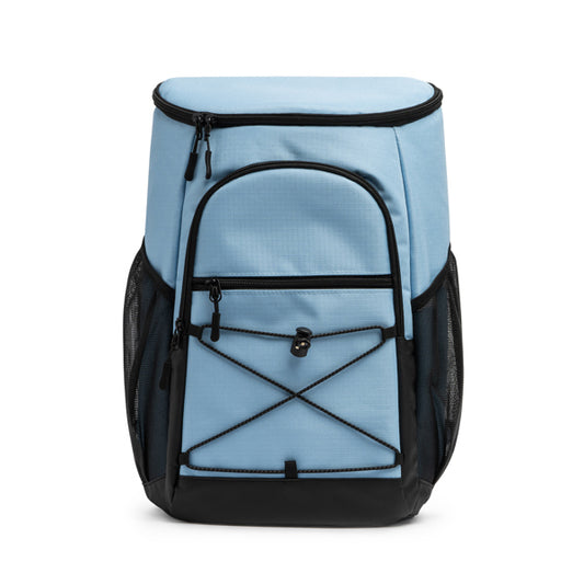 Stamina SAKRA Polyester backpack in sky blue - promotional merchandise printed with your company logo