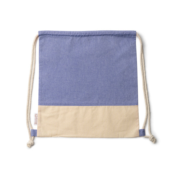 LUANDA - Drawstring bag made of recycled cotton in a heather finish