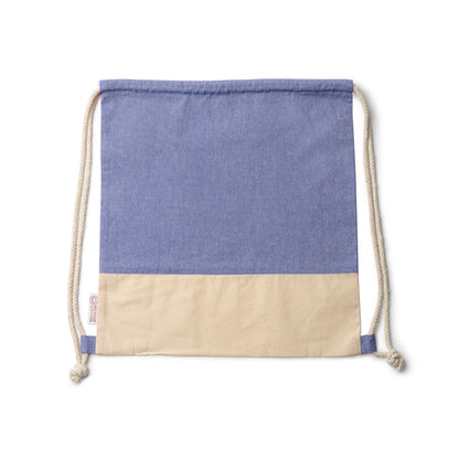 LUANDA - Drawstring bag made of recycled cotton in a heather finish