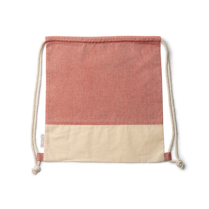 LUANDA - Drawstring bag made of recycled cotton in a heather finish