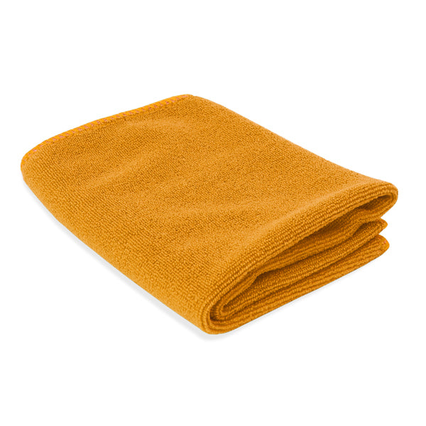 Stamina BAY Microfibre towel in orange - promotional merchandise printed with your company logo