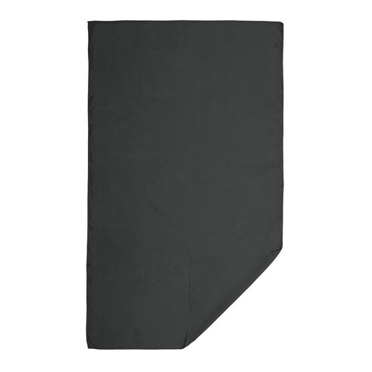 Stamina CORK Polyester / polyamide towel in black - promotional merchandise printed with your company logo