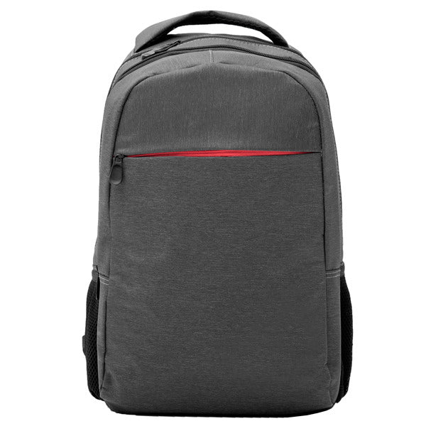 CHUCAO - Polyester laptop backpack in a heather finish design