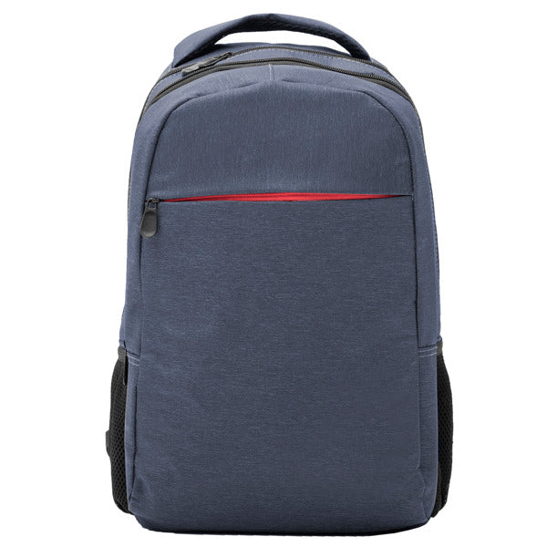 CHUCAO - Polyester laptop backpack in a heather finish design