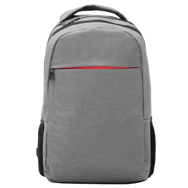 CHUCAO - Polyester laptop backpack in a heather finish design