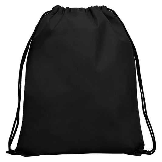 Stamina CALAO All-purpose drawstring bag in black - promotional merchandise printed with your company logo