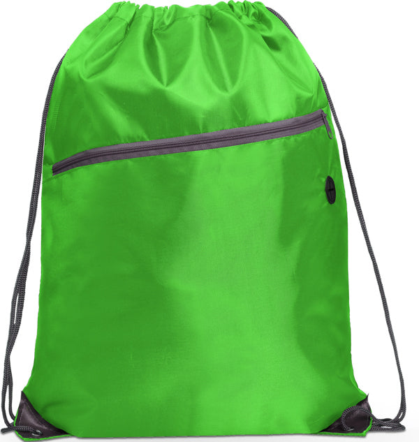 Stamina NINFA All-purpose drawstring bag in fern green - promotional merchandise printed with your company logo