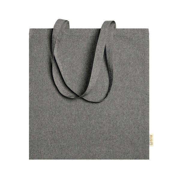 RIVOLI - 100% recycled cotton bag in heather finish