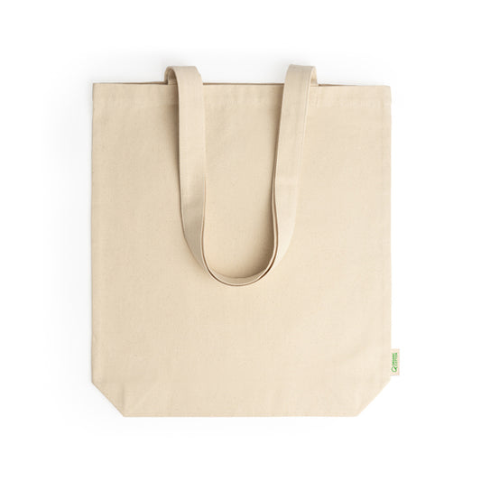 KENSAL - 100% organic cotton bag with gusset and practical 70 cm long…