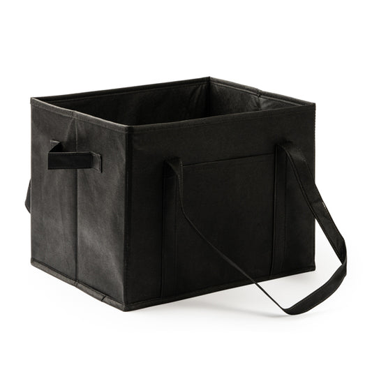 Stamina RIFTER Non-woven tote bag in black - promotional merchandise printed with your company logo