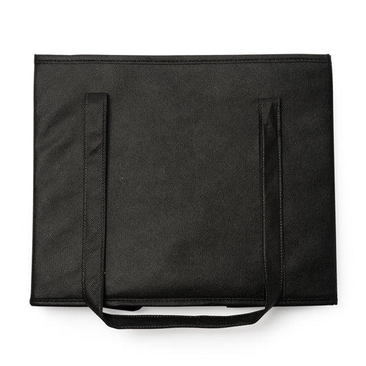 Stamina RIFTER Non-woven tote bag in black - promotional merchandise printed with your company logo
