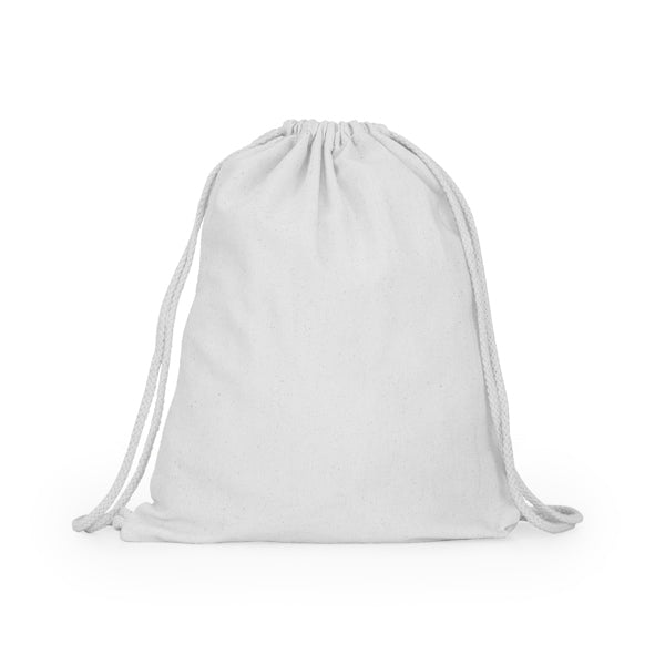 ADARE - 100% cotton drawstring backpack
