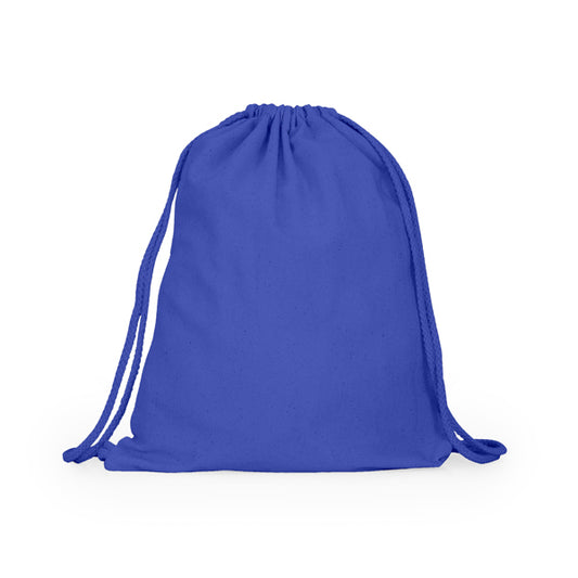 ADARE - 100% cotton drawstring backpack with matching cords