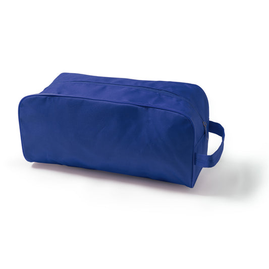Stamina OBLAK 600D polyester shoe bag in royal blue - promotional merchandise printed with your company logo