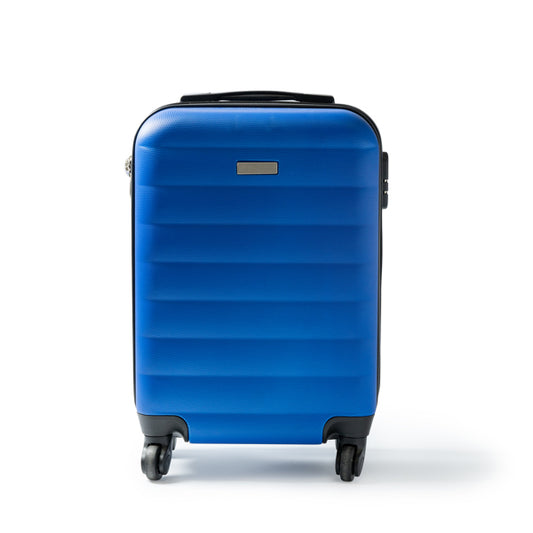 Stamina VOLANO ABS suitcase in royal blue - promotional merchandise printed with your company logo