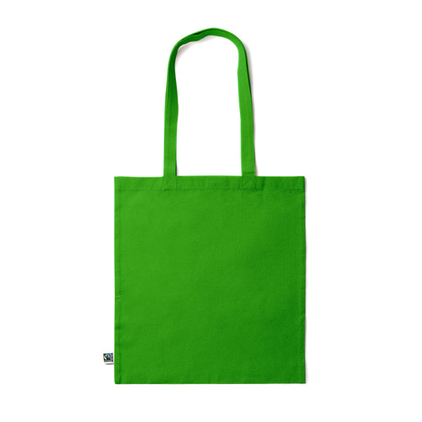 KIMEX - Bolsa tote de color en algodón 100% de Comercio Justo (180 g/m²)