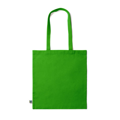 KIMEX - Bolsa tote de color en algodón 100% de Comercio Justo (180 g/m²)